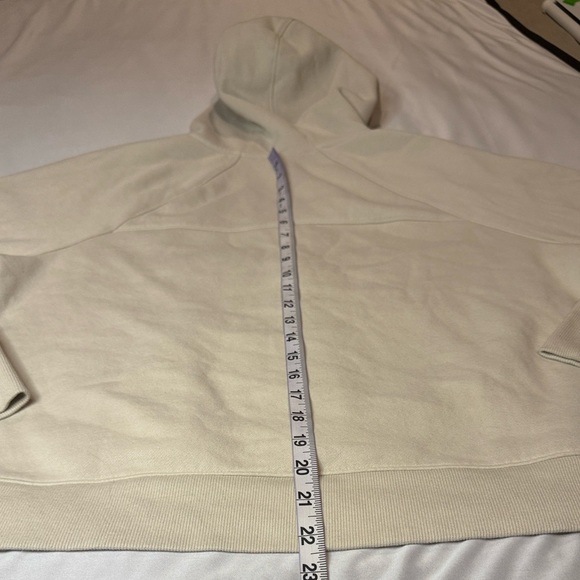 Lole Hoodie Half Zip Cream Long Sleeve Women's Sz XL - Picture 9 of 11